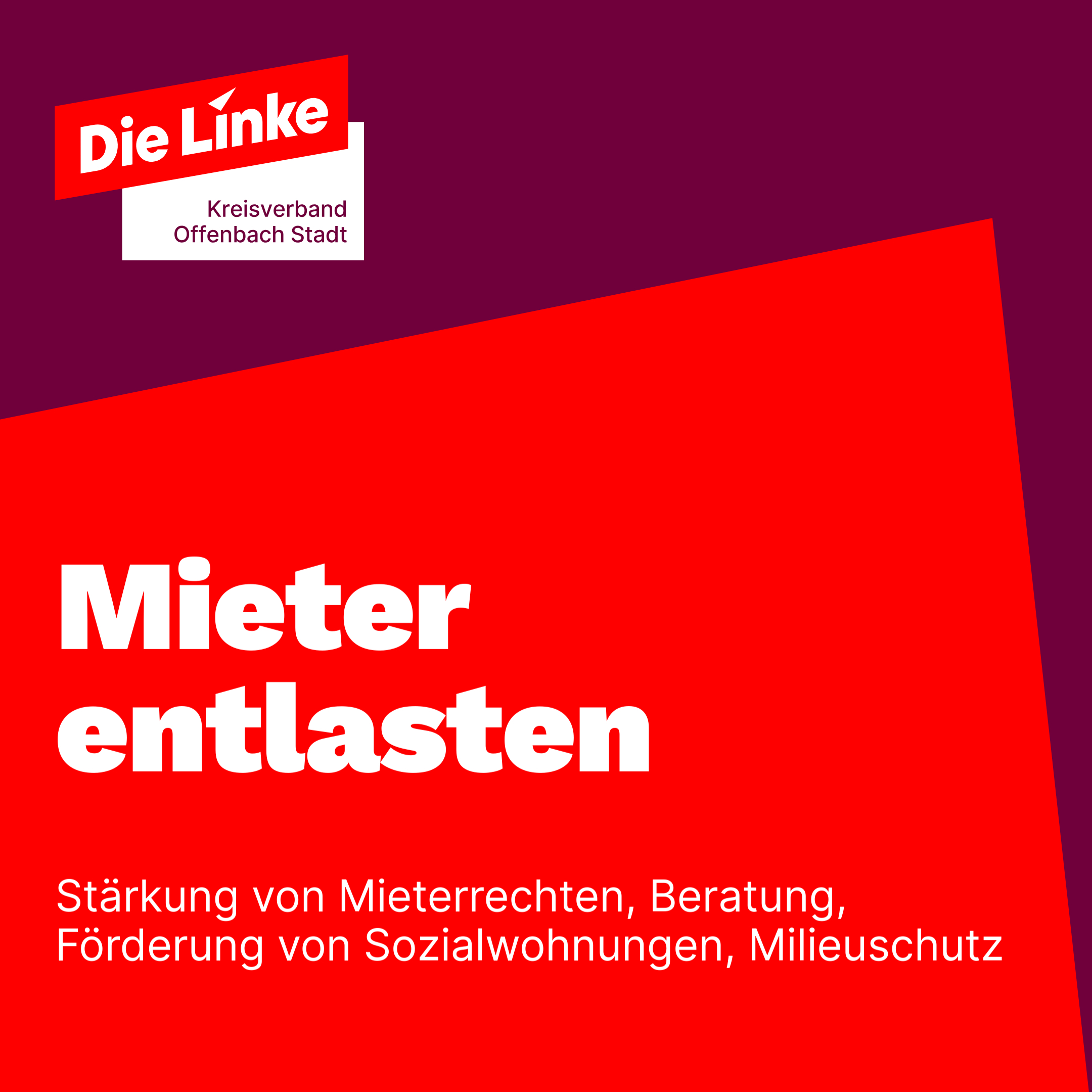 Mieter entlasten