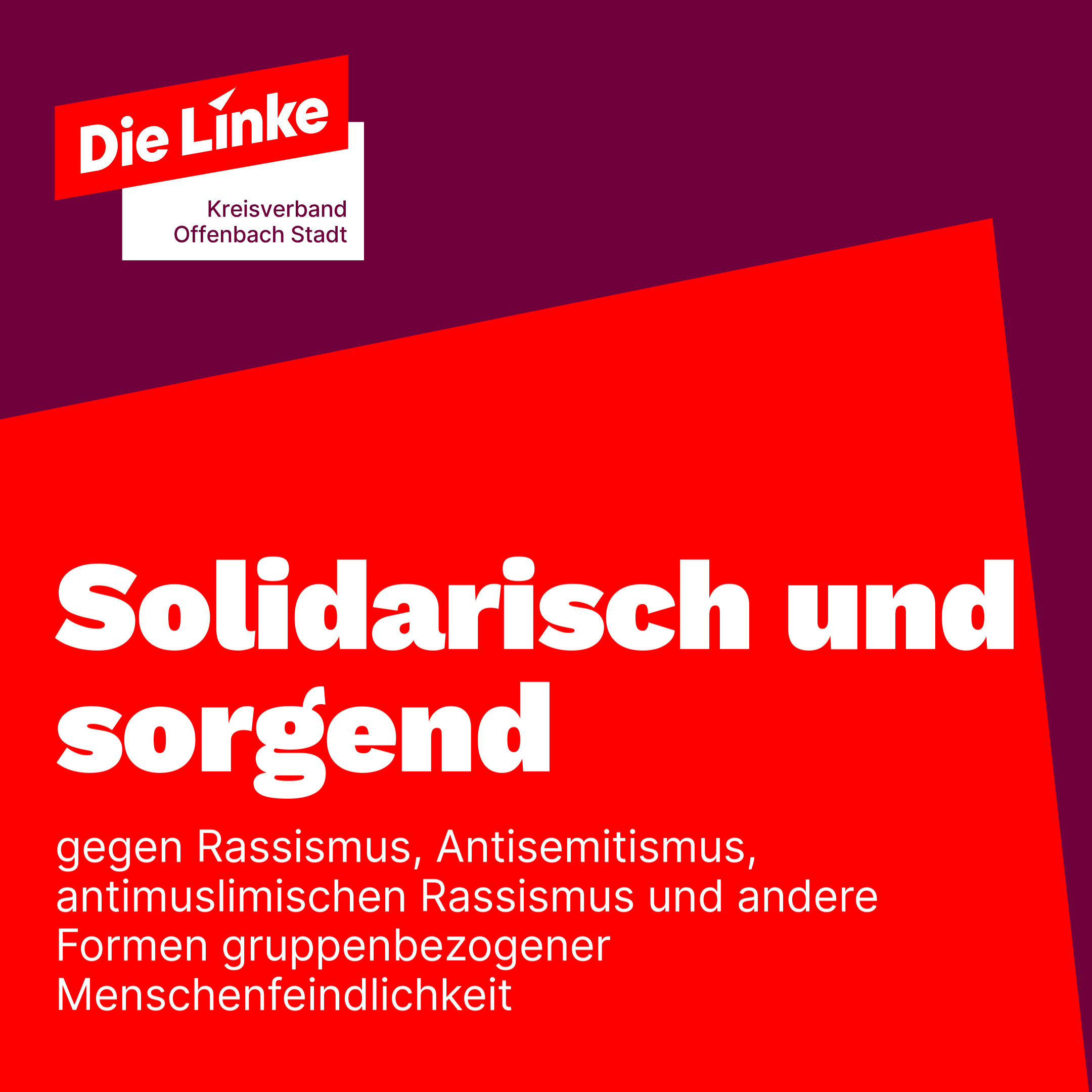 Solidarisch und sorgend