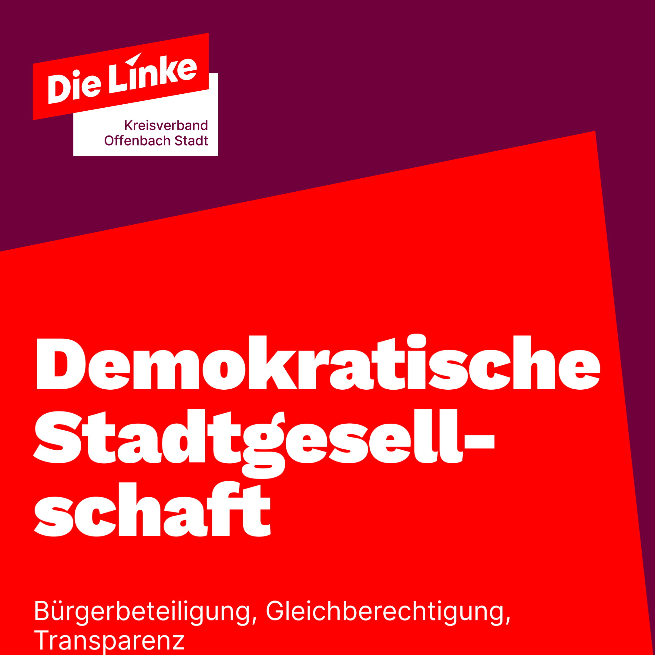 demokratische Stadtgesellschaft