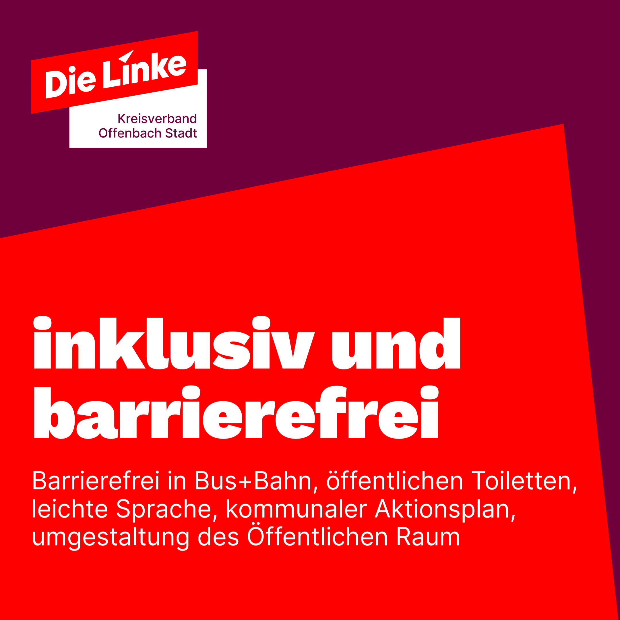 inklusiv und barrierefrei